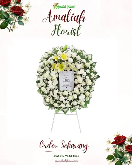 Krans Bunga Duka Kecubung Raya
